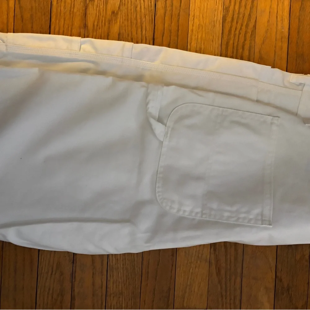 Dickies Men's White Flat Front Shorts - Picture 3 of 6